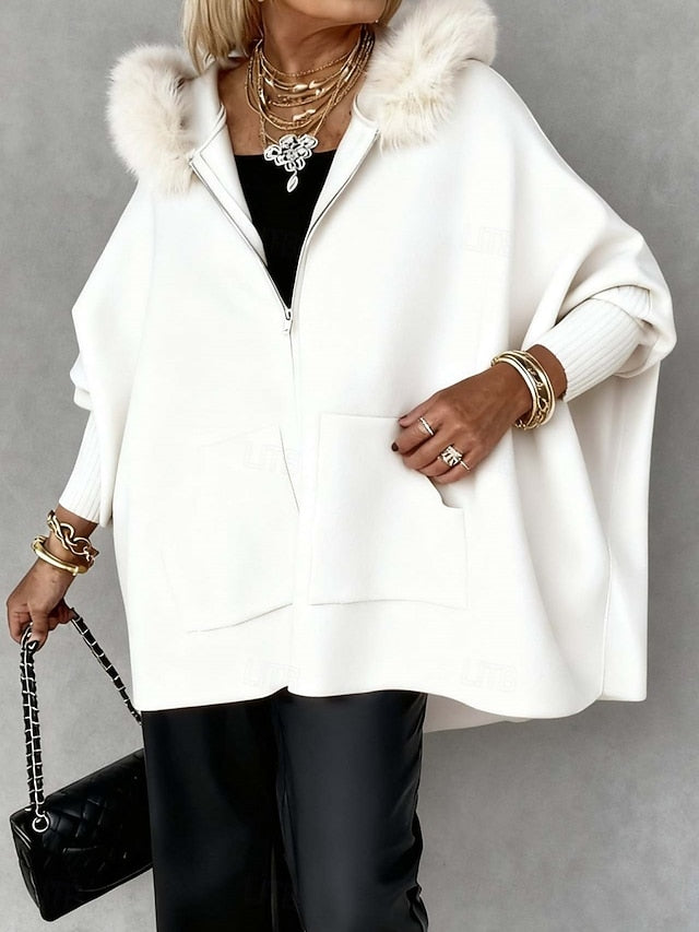 Angelica™ - Giacca invernale con cappuccio peloso