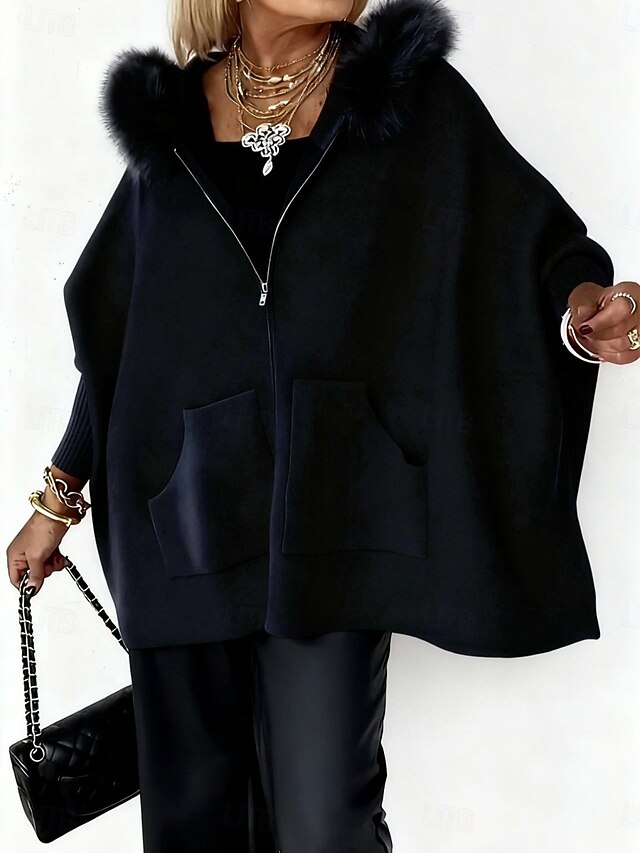 Angelica™ - Giacca invernale con cappuccio peloso